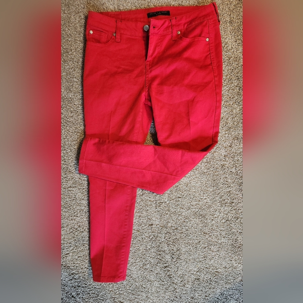 Truth + theory RED jean